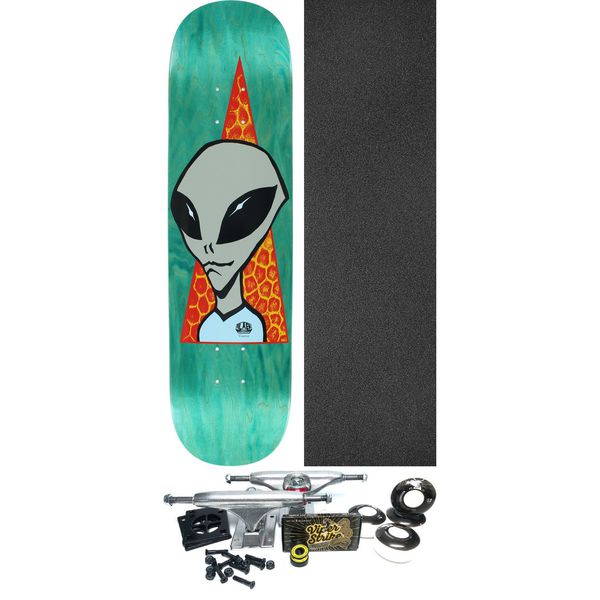 Alien Workshop Skateboards Visitor Assorted Colors Skateboard Deck - 8" x 31.75" - Complete Skateboard Bundle